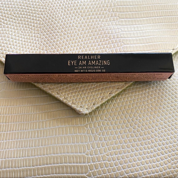🍄5 x Real Her EYE Am Amazing 24 Hour Eyeliner Black Travel Size - Picture 6 of 8